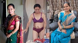 Marathi Milf Mom Changing Dress Secretly Recorded Nude