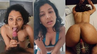 Indian Horny Wife Blowjob – Doggy Fuck With Cum On Face